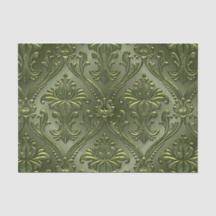 Abstraktes Vintages Aluminiummuster Seidenpapier