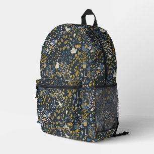 Abstraktes Vintages Muster Bedruckter Rucksack