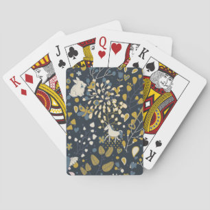 Abstraktes Vintages Muster Spielkarten