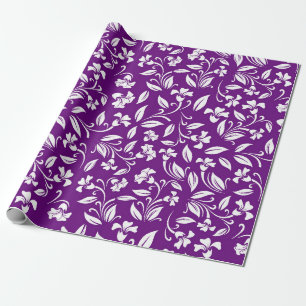 Abstraktes Violet-Musterpapier Geschenkpapier