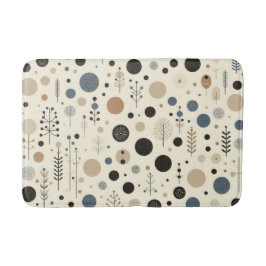 Abstraktes Wald Badematte