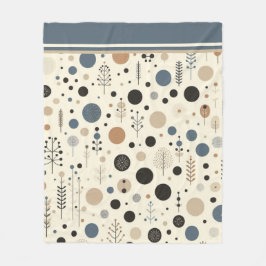 Abstraktes Wald Fleecedecke