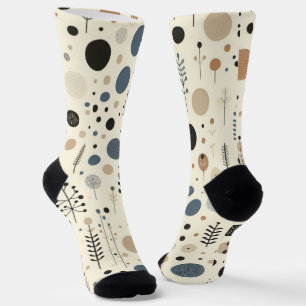 Abstraktes Wald Socken