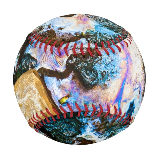 abstraktes Wasser Baseball (Vorderseite)