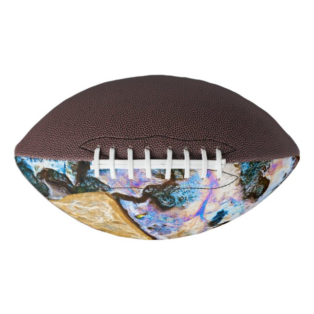 abstraktes Wasser Football (Vorderseite)