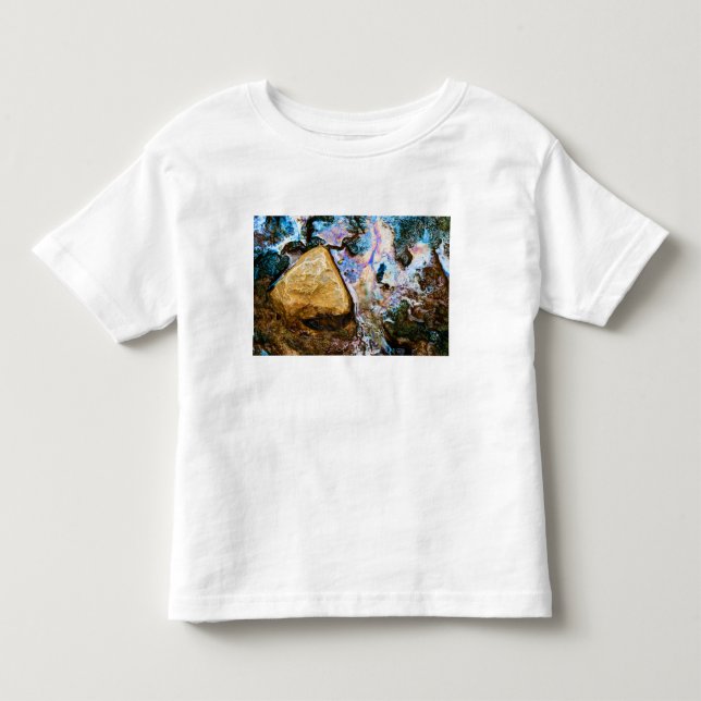 abstraktes Wasser Kleinkind T-shirt (Vorderseite)
