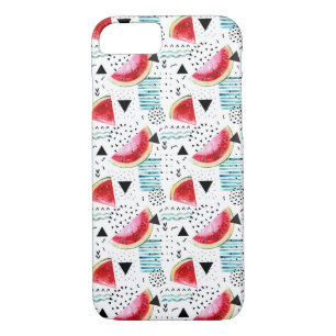 Abstraktes Wassermelone-Muster Case-Mate iPhone Hülle