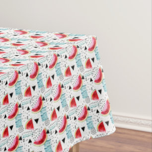 Abstraktes Wassermelone-Muster Tischdecke