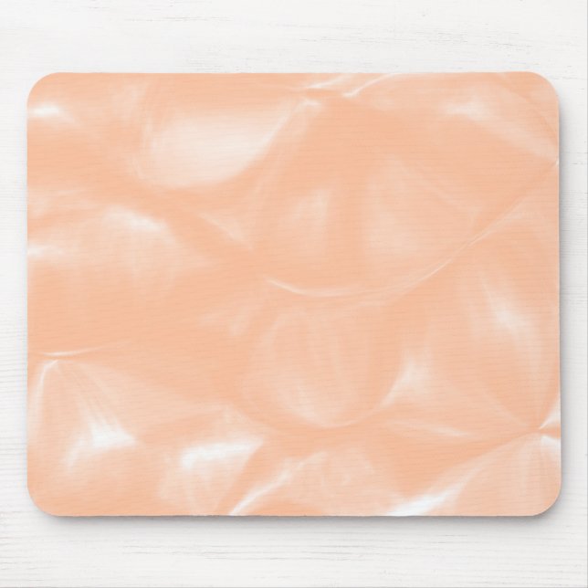 Abstraktes Weichmuster für die Farbe Peach Fuzz Mousepad (Vorne)