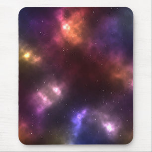 Abstraktes Weltraum-Sternbild-Design Mousepad