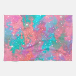 Abstraktes Weltraumwerk | geschirrtuch