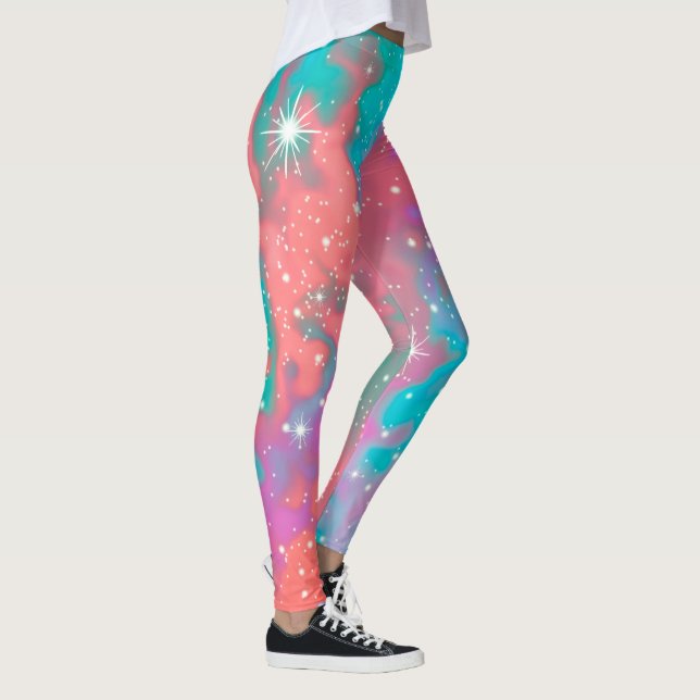 Abstraktes Weltraumwerk | Leggings (Rechts)