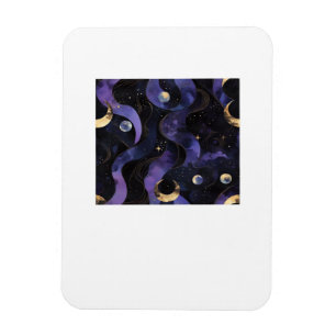 Abstraktes Whimsigoth Muster Classic Magnet