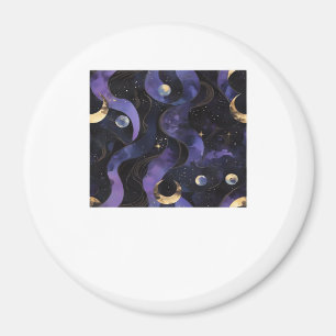 Abstraktes Whimsigoth Muster Classic Magnet