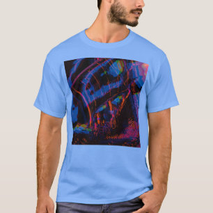 Abstraktes Wikingschiff T-Shirt