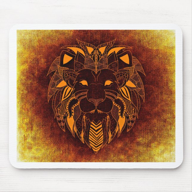 Abstraktes Wildtier Mousepad (Vorne)