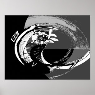 ABSTRAKTES WINDMILL 2 POSTER