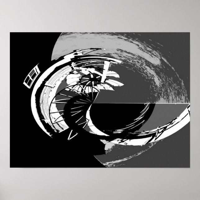 ABSTRAKTES WINDMILL 2 POSTER (Vorne)