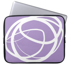 Abstraktes zeichnetest-Design Elektronik-Bag Laptopschutzhülle