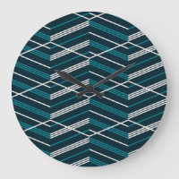 Abstraktes Zick-Zack: elegant Vintag geometrisch.