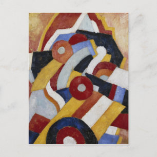 Abstraktion durch Marsden Hartley Postkarte