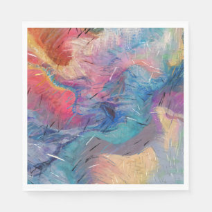 Abstraktion durch Soul Serviette