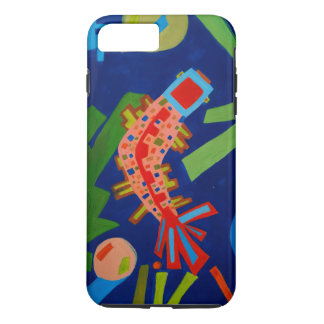 Abstraktion, Fisch, Karpfen, Kubismus, Case-Mate iPhone Hülle