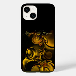 "Abstraktion mit Meditation", iPhone 14 Fall Case-Mate iPhone 14 Hülle