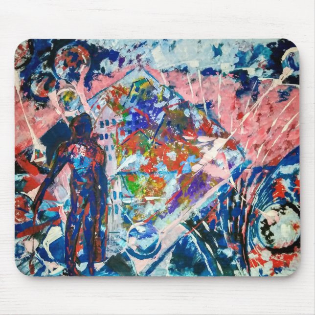 Abstraktion, Raum, Universum, Außerirdischen Mousepad (Vorne)