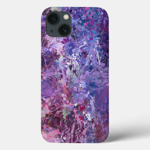 Abstraktion von Violettropfen Case-Mate iPhone Hülle