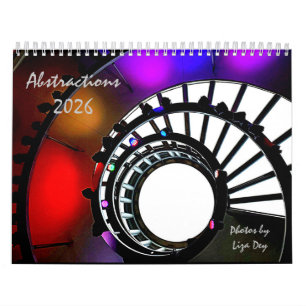 Abstraktionen 2026, Ein Kalender von Liza Dey