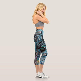 Abstratika Yoga Pants Capri Leggings