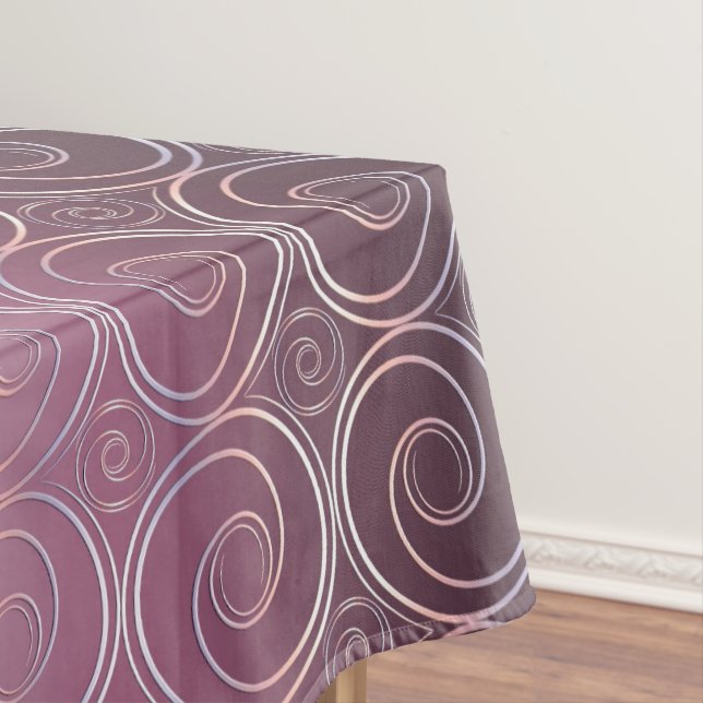 abstrct Strudel Tischdecke (Beispiel)