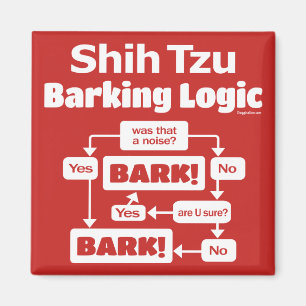 Abstreifenlogik Shih-Tzu Magnet