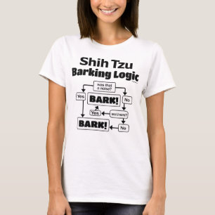 Abstreifenlogik Shih-Tzu T-Shirt