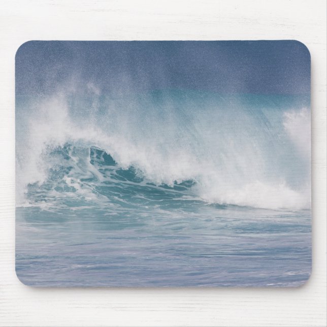 Absturz der Blauen Welle, Maui, Hawaii, USA 3 Mousepad (Vorne)