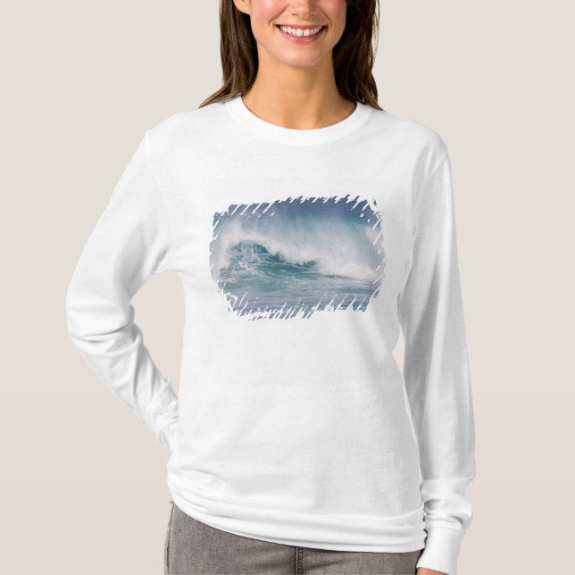 Absturz der Blauen Welle, Maui, Hawaii, USA 3 T-Shirt (Vorderseite)