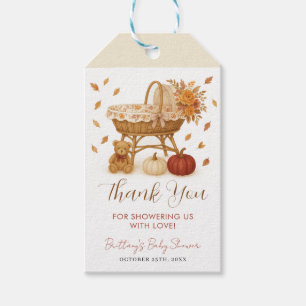 Absturz in Liebe Boho Baby Shower Geschenk Tag Geschenkanhänger