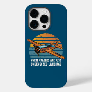 Abstürze sind unerwartete Landungen Funny RC Flugz Case-Mate iPhone 14 Pro Hülle