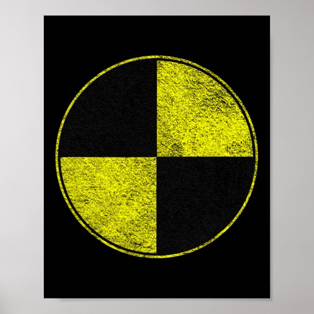 Absturztest Dummy-Kostüm so tun, als wäre ich ein  Poster (Vorne)