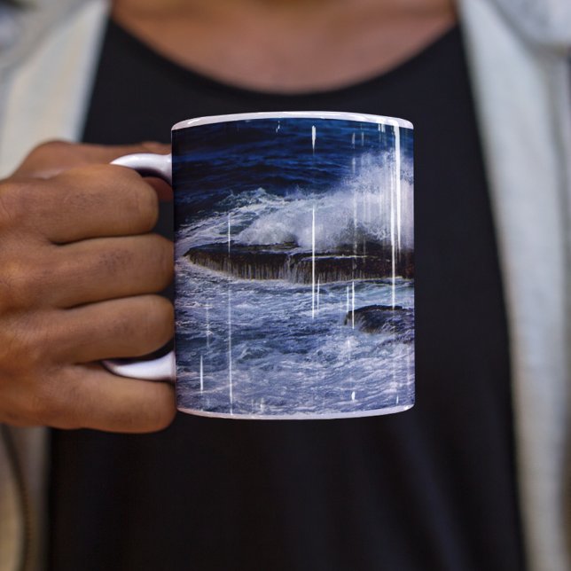 Absturzwelle auf der Rock Formation Tasse (Von Creator hochgeladen)