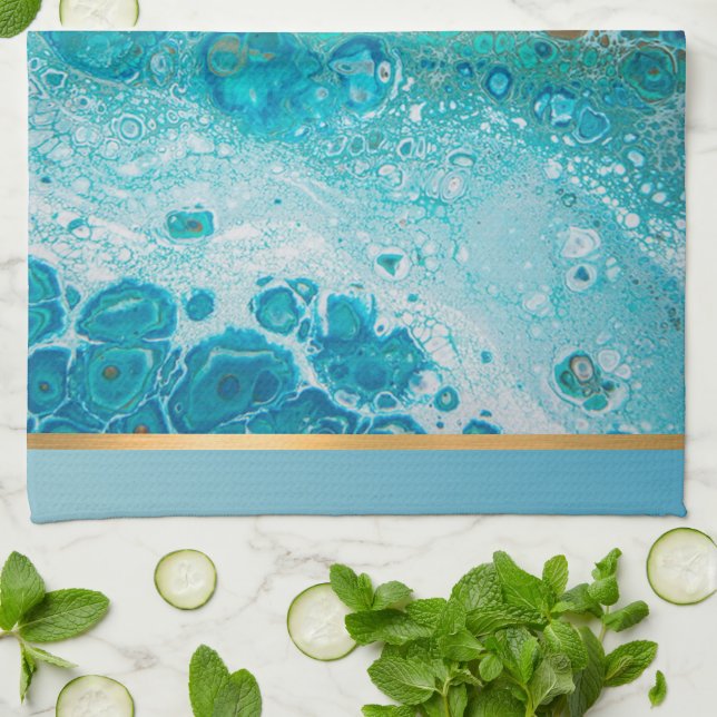 Absturzwelle Geschirrtuch (Gefaltet)