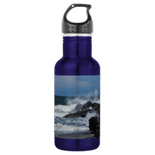 Absturzwellen bei falscher Stahlwasserflasche Edelstahlflasche