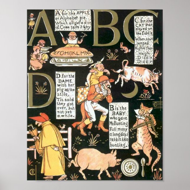 Absurd ABCD Poster (Vorne)