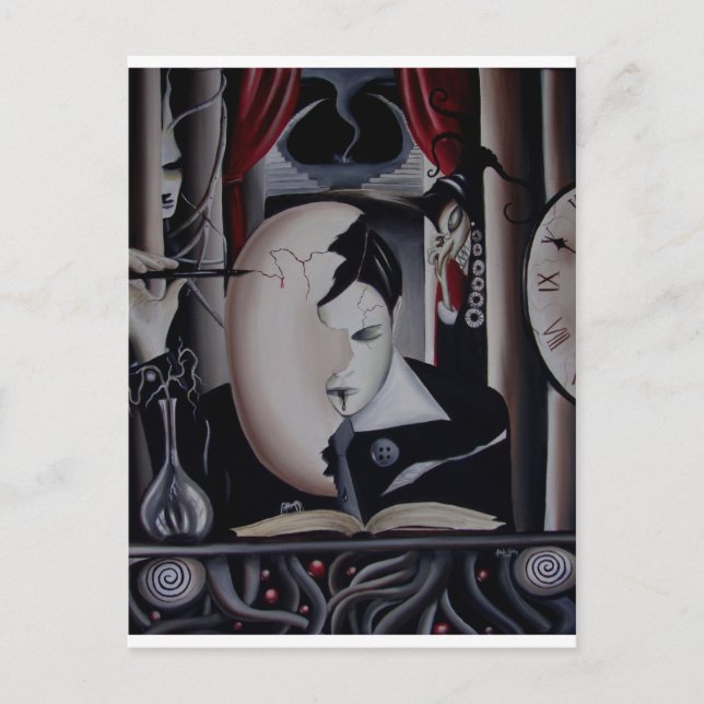 Absynthe Asyl Postkarte (Vorderseite)