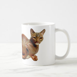 Abtei-abyssinische Katzen-Tasse Tasse