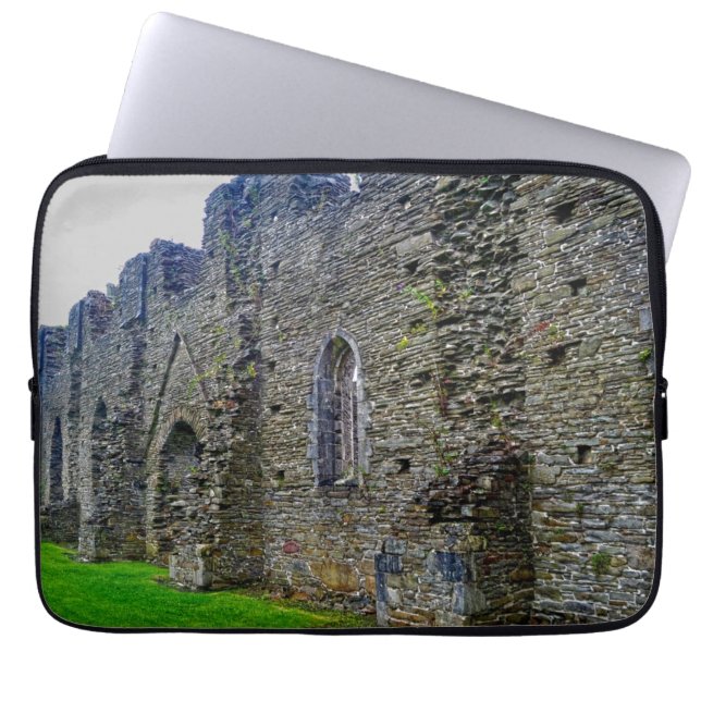 Abtei ancient Tintern, Zisterzienserkloster, Wales Laptopschutzhülle (Vorderseite)