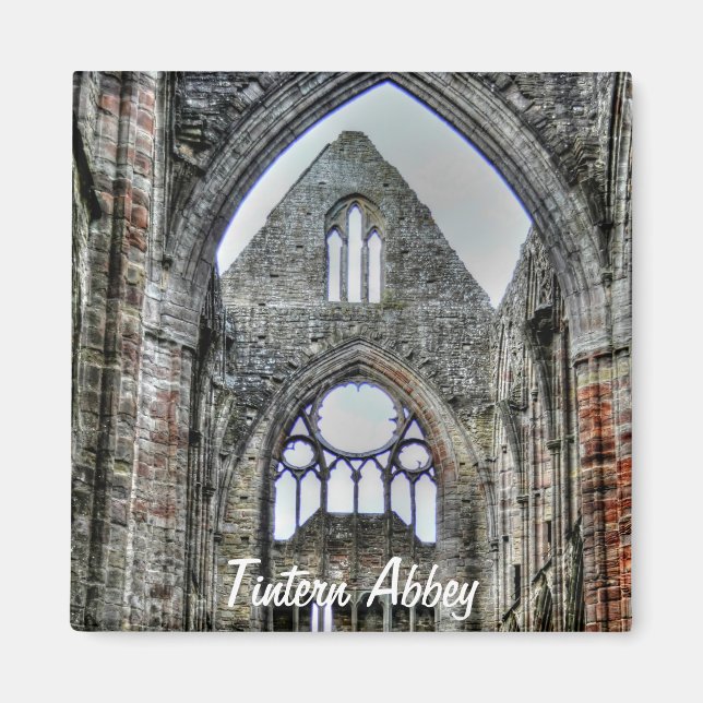 Abtei ancient Tintern, Zisterzienserkloster, Wales Magnet (Vorne)