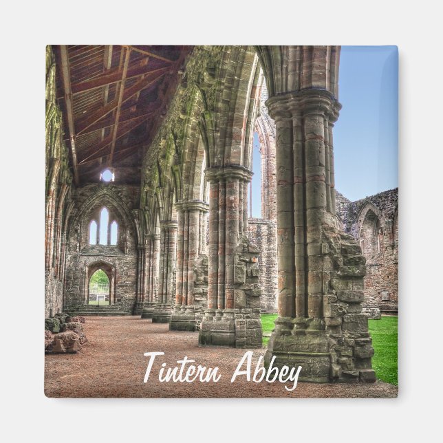 Abtei ancient Tintern, Zisterzienserkloster, Wales Magnet (Vorne)