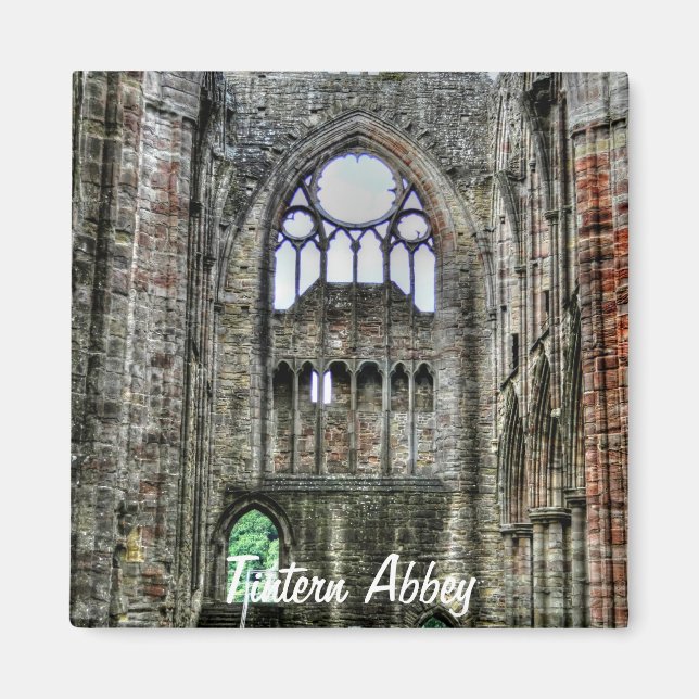 Abtei ancient Tintern, Zisterzienserkloster, Wales Magnet (Vorne)